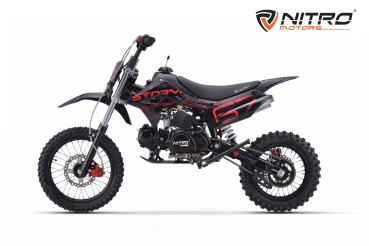 Nitro Motors 110cc Dirtbike Storm V3 Semi Aut Storm 14/12 Aut KickStart